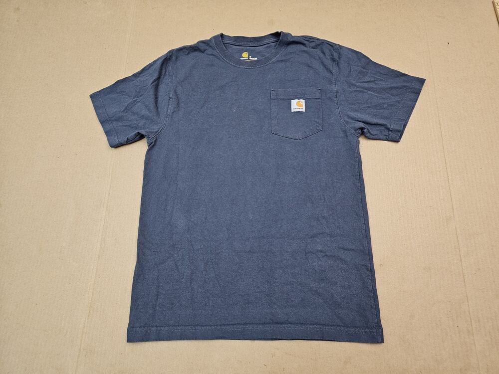 Carhartt Light Gray Work Casual T-Shirt w/ Pocket, Original Fit Size Small